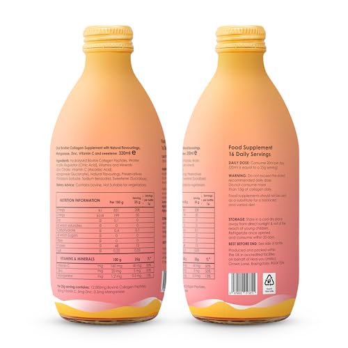 Collagen Supplements for Women, Highest-Dose 12000mg Liquid Collagen Peptides, Bovine Collagen Healu Au supplements