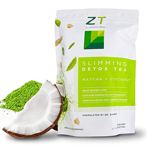 Dr. Zisman ZT Slimming - Matcha-Coconut Detox Blend, Weight Loss Tea with Antioxidant Effects Dr. Zisman ZT Slimming Tea Au supplements
