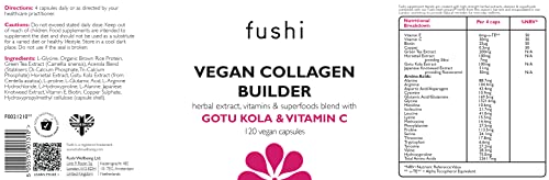 Fushi Vegan Collagen Booster, Vegan Amino Acids, with Vitamin C, E, Biotin Fushi Au supplements