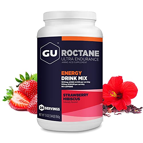 Gu Energy Roctane Ultra Endurance Energy Drink Mix, Strawberry Hibiscus GU Energy Au supplements