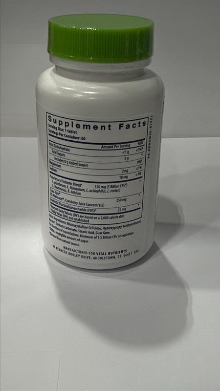 Hyperbiotics Vital Nutrients Pro Women Probiotics for Women | Vaginal Probiotics for PH Balance | Oral Probiotic for Vaginal Health and Urinary Tract Health | 6 Targeted Strains | 60 Vegan Tablets Hyperbiotics Au supplements
