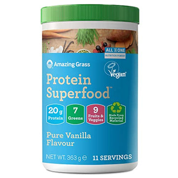 Amazing Grass Protein Superfood, Organic Vegan Protein Powder with Fruit and Vegetables Amazing Grass Au supplements