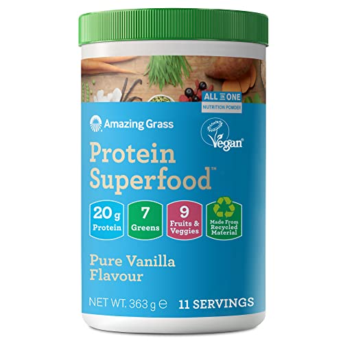 Amazing Grass Protein Superfood, Organic Vegan Protein Powder with Fruit and Vegetables Amazing Grass Au supplements