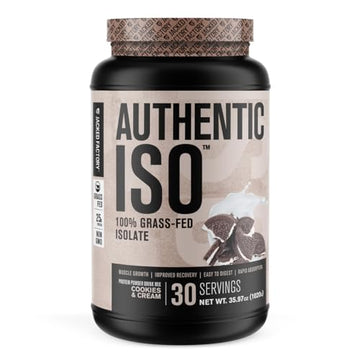 Jacked Factory Authentic ISO Grass Fed Whey Protein Isolate Powder - Low Carb Jacked Factory Au supplements