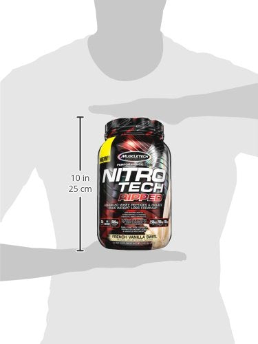 Protein Powder for Weight Loss - MuscleTech Nitro-Tech Ripped - Whey Protein Powder MuscleTech Au supplements