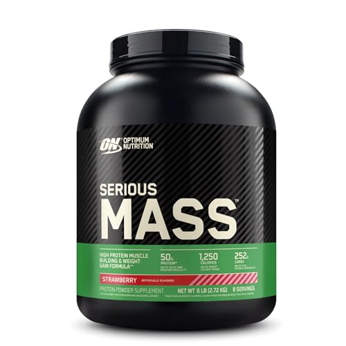 Optimum Nutrition Serious Mass, Weight Gainer Protein Powder with Immune Support Optimum Nutrition Au supplements