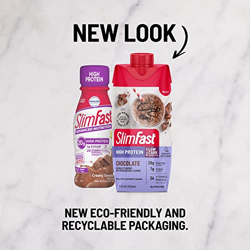 SlimFast Protein Shake, Chocolate- 20g Protein, Meal Replacement Shake SlimFast Au supplements