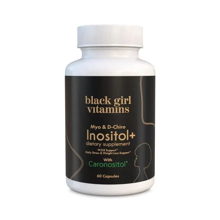 Black Girl Vitamins Inositol Supplement, 2000mg Myo + 50mg D-Chiro, Vegan Capsules to Support Hormone Balance Black Girl Vitamins uk supplements