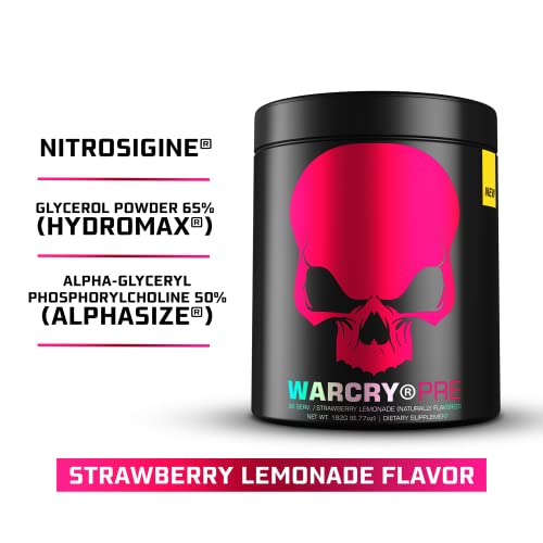WARCRY Pre-Workout Powder - Ultra Energy, Strength, Clear Focus & Pumps with Nitrosigine WARCRY Au supplements