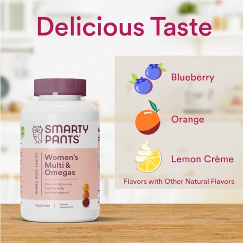 SmartyPants Women's Multivitamin Gummies: Omega 3 Fish Oil (EPA/DHA), Methylfolate SmartyPants Au supplements