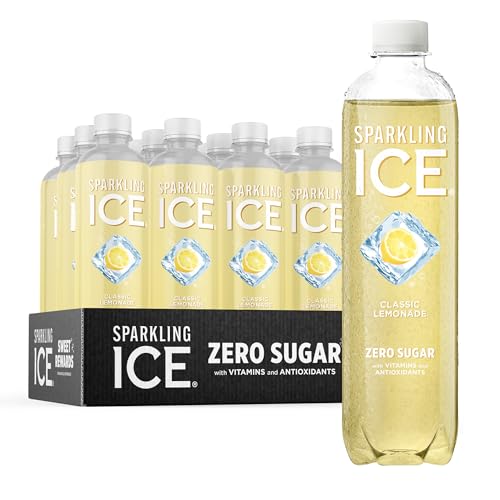 Sparkling Ice, Classic Lemonade Sparkling Water, Zero Sugar Flavored Water Sparkling ICE Au supplements