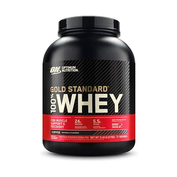 Optimum Nutrition Gold Standard 100% Whey Protein Powder, Coffee, 5 Pound Optimum Nutrition Au supplements