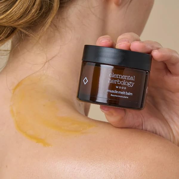 Elemental Herbology Muscle Melt Body Balm 1.7 fl oz – Warming with Ginger, Ho Wood & Turmeric – Comforting Botanical Treatment for Massage & Post-Activity Relaxation Elemental Herbology Au supplements