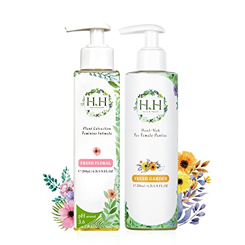 Feminine Wash+Panties Stain Remover Detergent - Natural Essential Oil Scent Vaginal Wash Women HH Herb & Health Au supplements