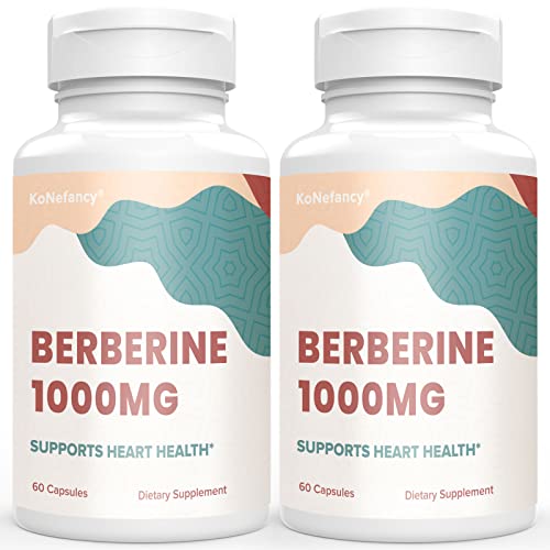KoNefancy Berberine 1000mg with Silymarin,High Absorption Berberine HCL Supplements KoNefancy Au supplements