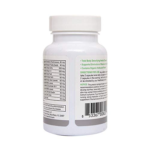 Greens First Full Body AM/PM Cleanse, 20 Veggie Capsules – Supplement for Natural Detox Greens First Au supplements