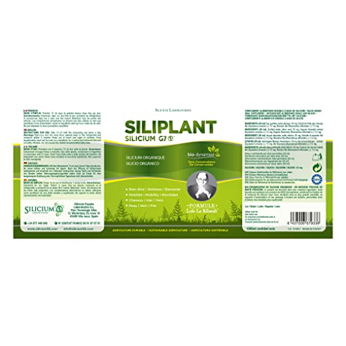 G7 Siliplant Improved Formula. Liquid Silica Supplement Collagen Booster, Strengthens Bones G7 Au supplements