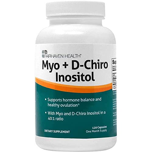 Fairhaven Health Myo-Inositol and D-Chiro Inositol Supplement | 40:1 Ratio | Female Fairhaven Health Au supplements