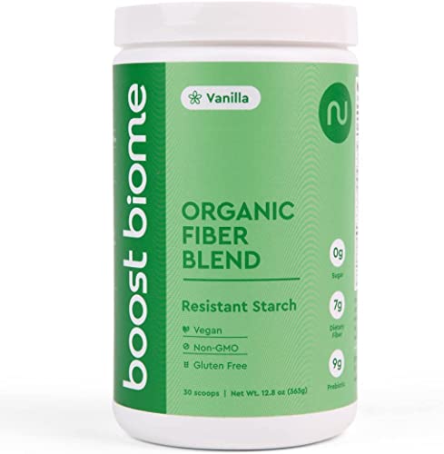 Boost Biome Fiber Supplement Organic Super Greens Powder – Supports Bloating Relief Boost Biome Au supplements