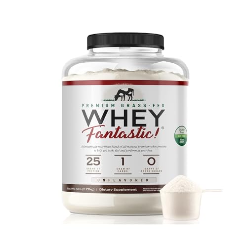 Whey Fantastic Unflavored - 100% Natural Grass Fed Whey Protein Powder - Unique 3 Fantastic Nutrition Au supplements