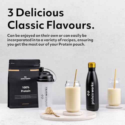 Protein Works - 100% Protein, 1.25kg, High Protein Blend, 41 Servings, Chocolate Silk Protein Works Au supplements