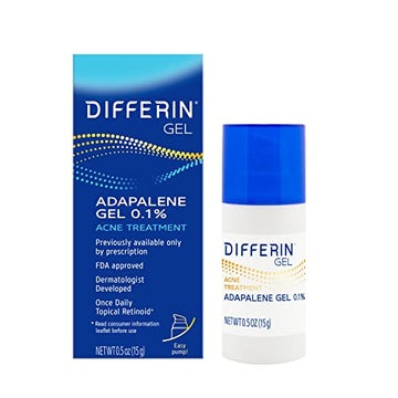 Differin Acne Treatment Gel, 30 Day Supply, Retinoid Treatment for Face Differin Au supplements