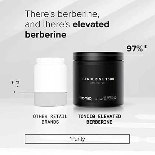 Toniiq Ultra High Strength Berberine 1500mg from The Himalayas Berberine Supplement Toniiq Au supplements