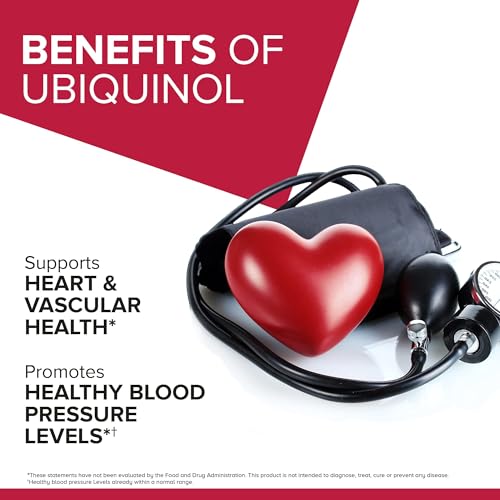 Qunol Ubiquinol CoQ10 100mg Softgels, Qunol Mega Ubiquinol 100mg - Superior Absorpti Qunol Au supplements