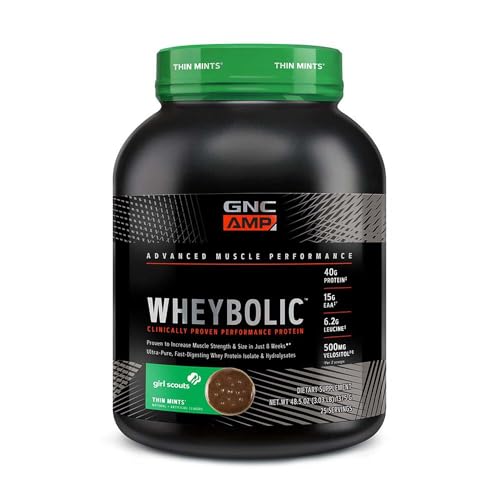 GNC AMP Wheybolic Protein Powder | Targeted Muscle Building and Workout Support GNC Au supplements