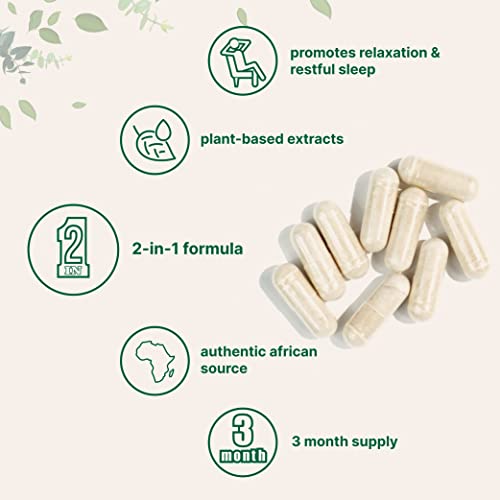 Micro Ingredients 5-HTP 200mg with Chamomile Flower Extract, 180 Capsules, 2 in 1 Formula Micro Ingredients Au supplements
