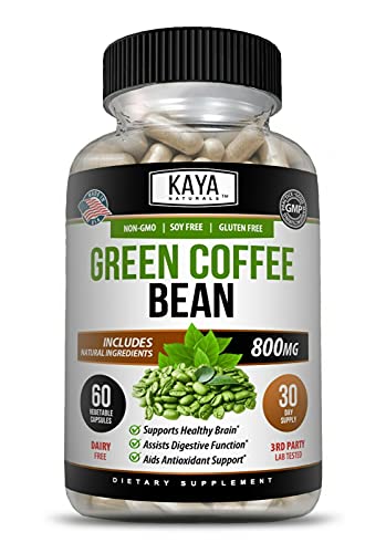 Kaya Naturals Green Coffee Bean 60ct - Weight Management Kaya Naturals Au supplements