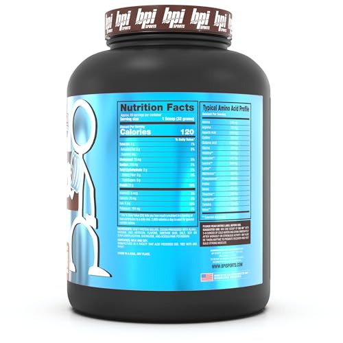 BPI Sports ISO HD Isolate Protein Chocolate Brownie - 69 Servings, 5.4 pounds BPI Sports Au supplements