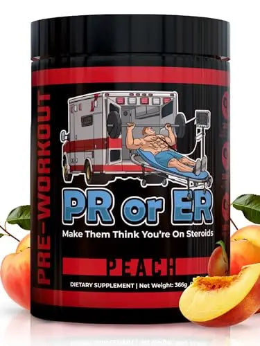 PR or ER Pre Workout Powder for Men and Women, Pre-Workout Energy Supplement PR or ERAU supplements