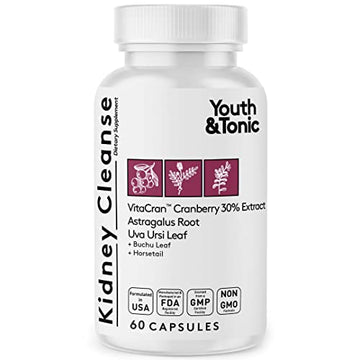 Youth & Tonic Kidney Cleanse Detox for Residual Metabolic Waste & Excess Body Water Youth & Tonic Au supplements