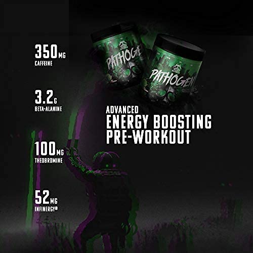 Pathogen Pre Workout - Energy Boosting Preworkout Powder, Energy Inducing Stimulants Outbreak Au supplements