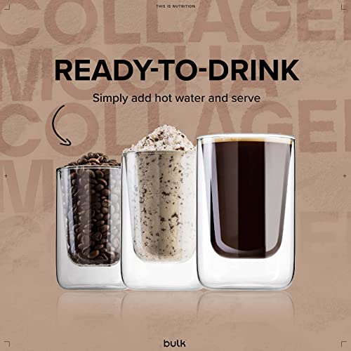Bulk Collagen Coffee, High Protein, Black, 500 g Bulk Au supplements