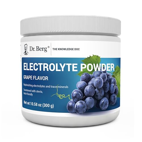 Dr. Berg Hydration Keto Electrolyte Powder - Enhanced w/ 1,000mg of Potassium & Real Dr. Berg Nutritionals Au supplements