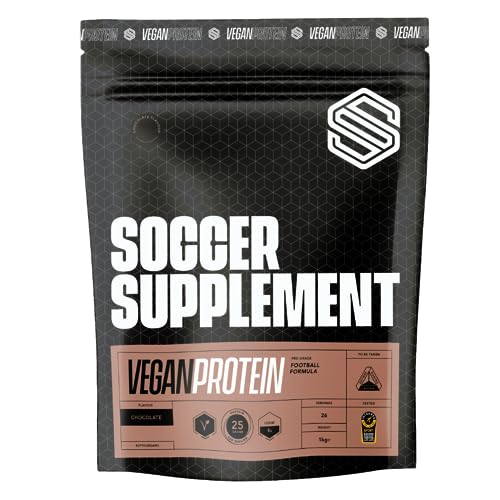 Soccer Supplement Vegan Protein Powder - 25g's of Protein per Serving, Chocolate Flavour SOCCER SUPPLEMENT Au supplements