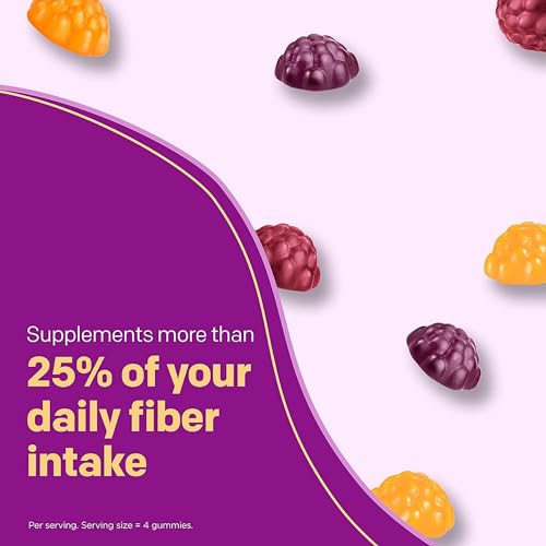 MiraLAX New MiraFIBER Gummies, 8g of Daily Prebiotic Fiber with B Vitamin MiraLAX Au supplements