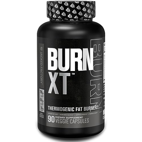 Burn XT Black Thermogenic Fat Burner - Weight Loss Supplement, Appetite Suppressant Jacked Factory Au supplements