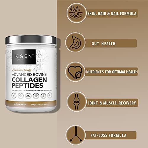 K-GEN Bovine Collagen Powder with Premium Quality Ingredients – Pure Hydrolysed Grass-Fed Bovine Collagen K GEN ketogenic enhancement Au supplements