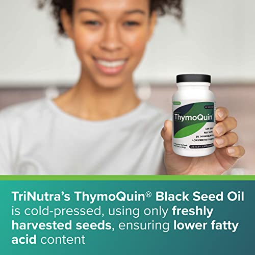 ThymoQuin Cold Pressed Black Seed Oil | Only Patented USP-Grade Clinically Researched ThymoQuin Au supplements