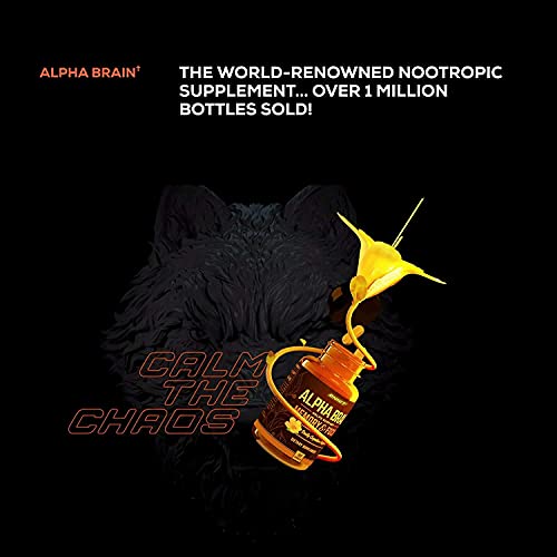 ONNIT Alpha Brain (120ct) - Over 1 Million Bottles Sold - Premium Nootropic Brain Sup ONNIT Au supplements
