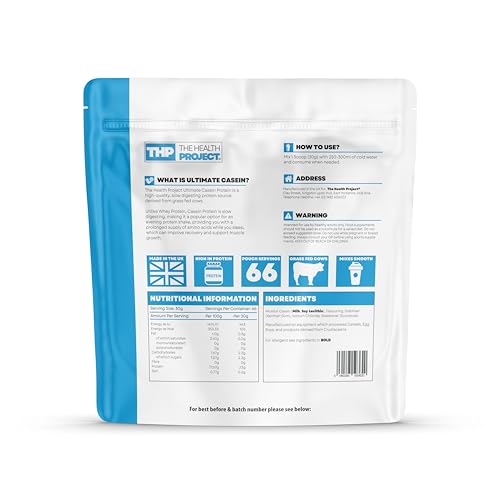 The Health Project Ultimate Casein Protein - Health-Conscious Slow Digesting Supplement The Health Project Au supplements