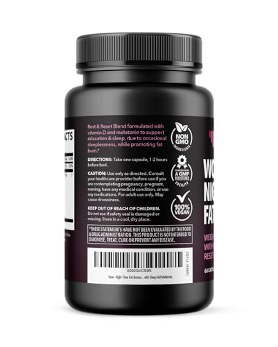 Night Time Fat Burner for Women | Weight Loss and Sleep Support Blend With Vitamin D HAVASU NUTRITION Au supplements