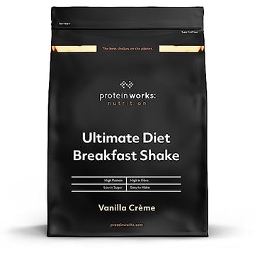 Protein Works - Ultimate Diet Breakfast Shake | Low Calorie Breakfast Shake | Low Sugar High Protein Breakfast Protein Works Au supplements