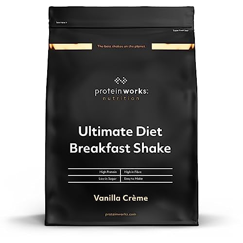 Protein Works - Ultimate Diet Breakfast Shake | Low Calorie Breakfast Shake | Low Sugar High Protein Breakfast Protein Works Au supplements