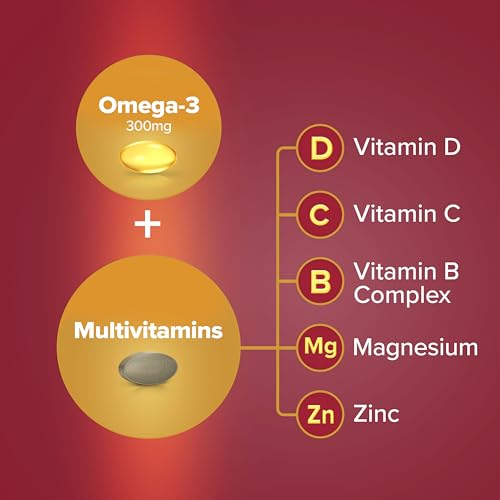 Seven Seas Omega-3 & Multivitamins Man, With B Vitamins and Magnesium, 30-Day Duo Seven Seas Au supplements
