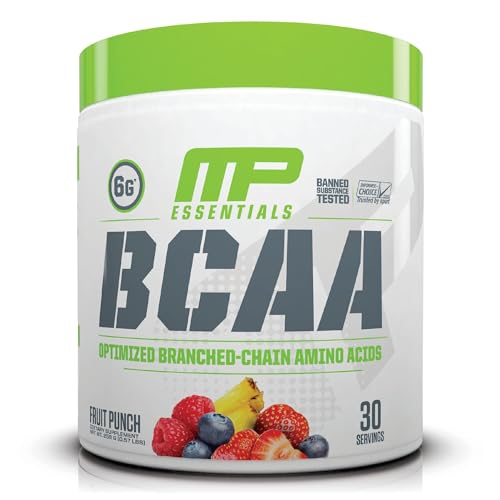 MusclePharm Essentials BCAA, Fruit Punch - 30 Servings Muscle Pharm Au supplements