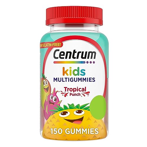 Centrum Kids Multivitamin Gummies, Tropical Punch Flavor Made With Natural Flavors Centrum Au supplements